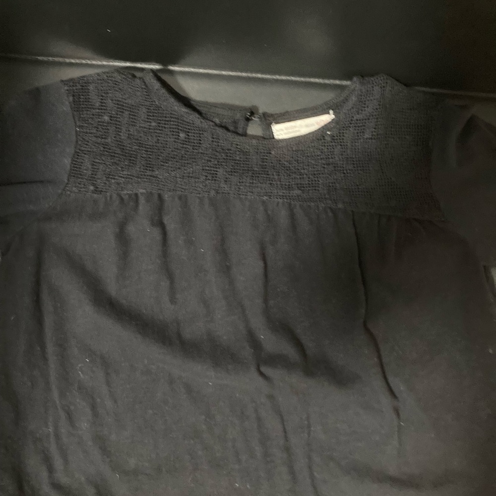Black Zara shirt